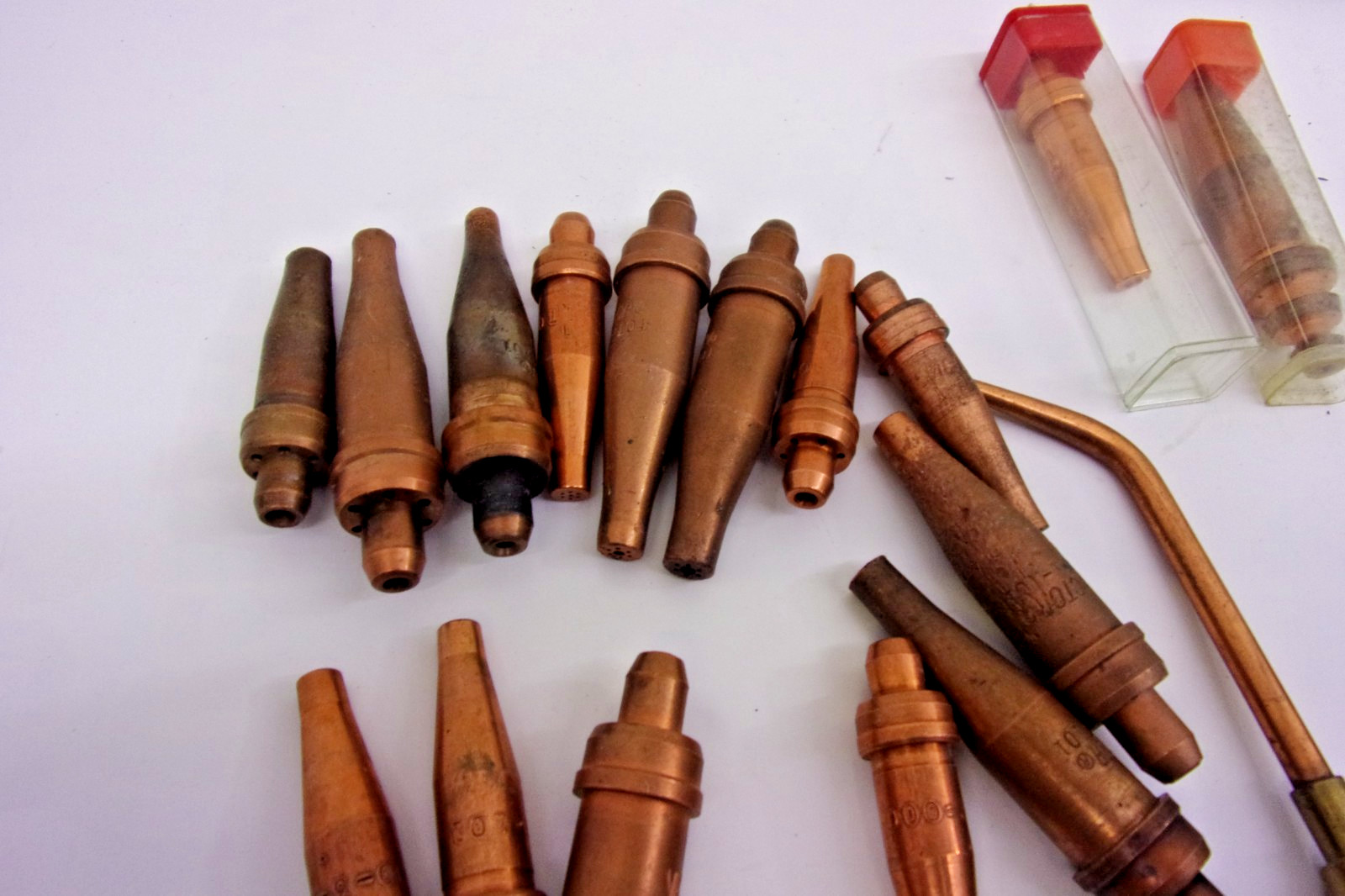 About 40 Torch welding bronzing nozzles tip Victor gas oxygen