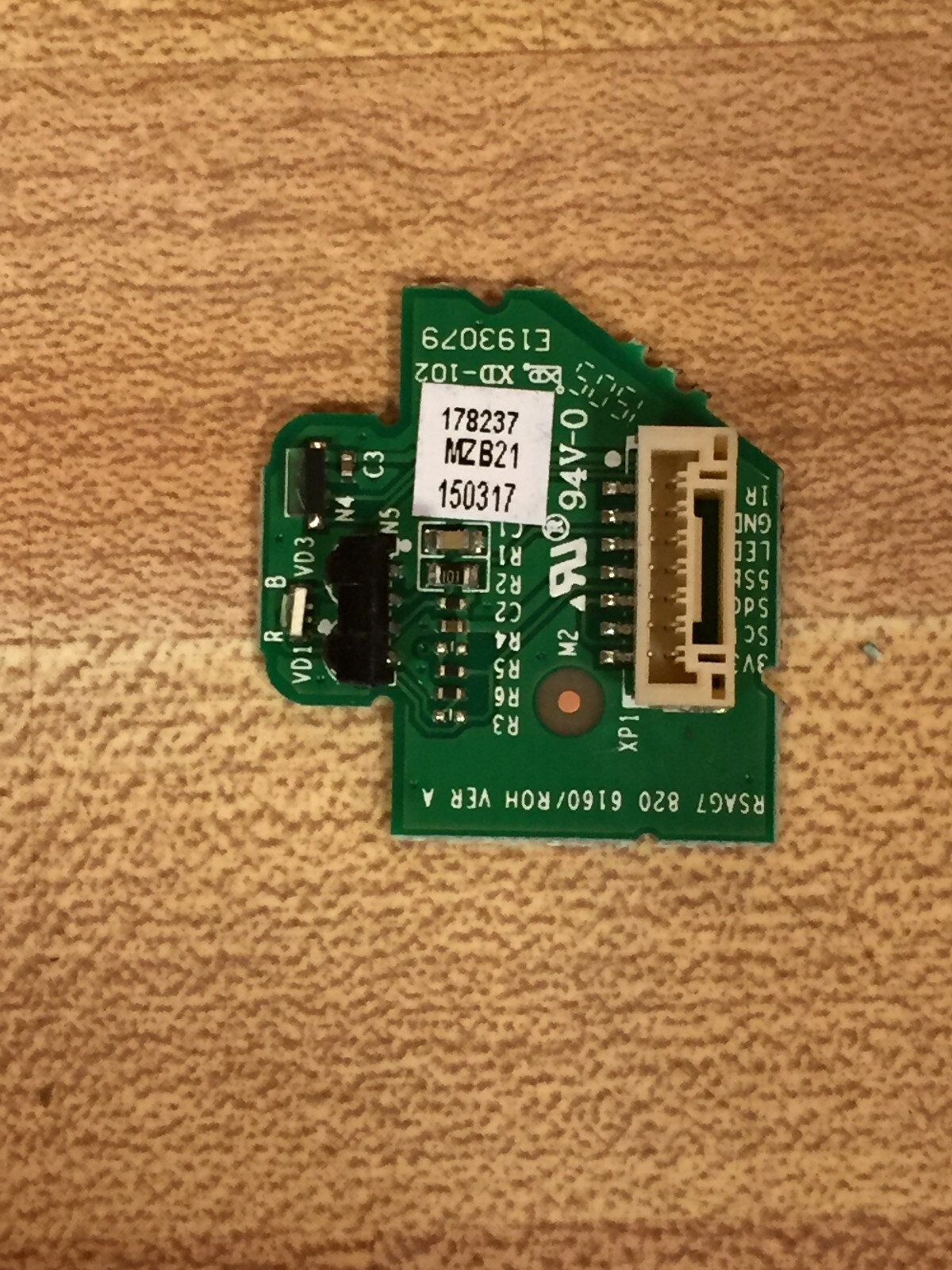 Hisense 55H6B, 55H7B IR Sensor Board 178237