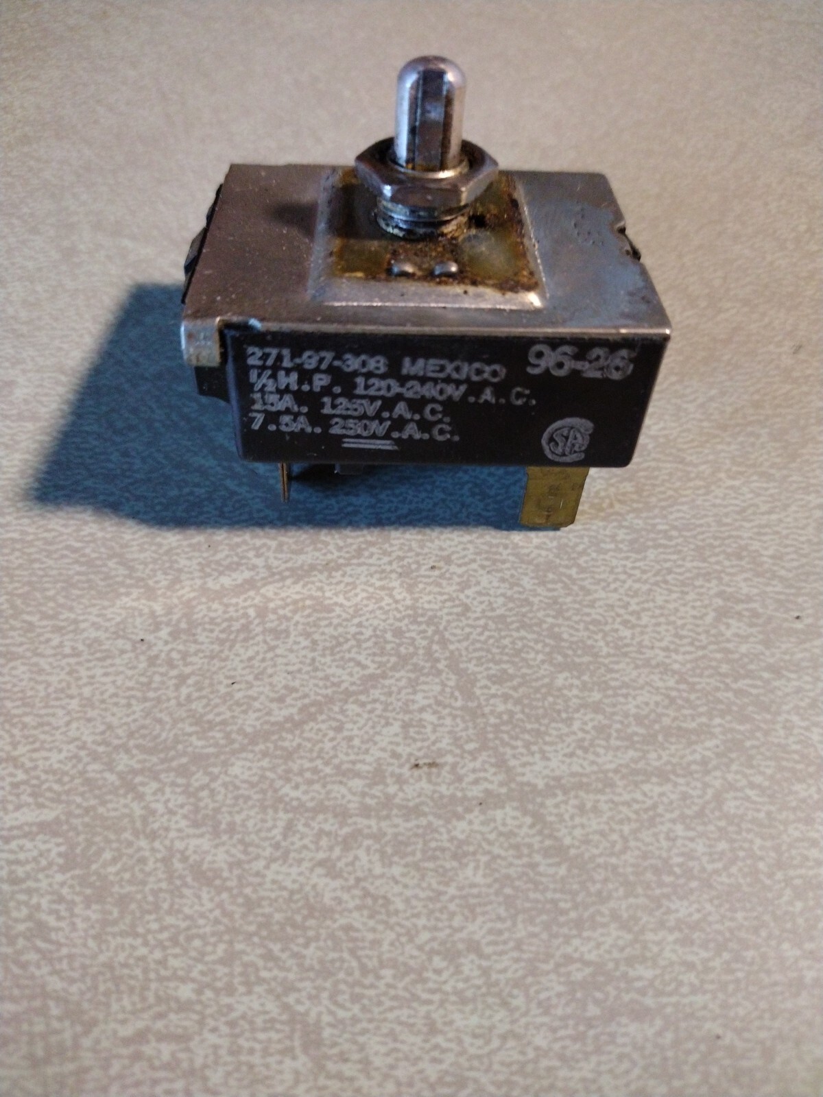 Bunn Rotary On/Off Switch #01052.0000 #230180