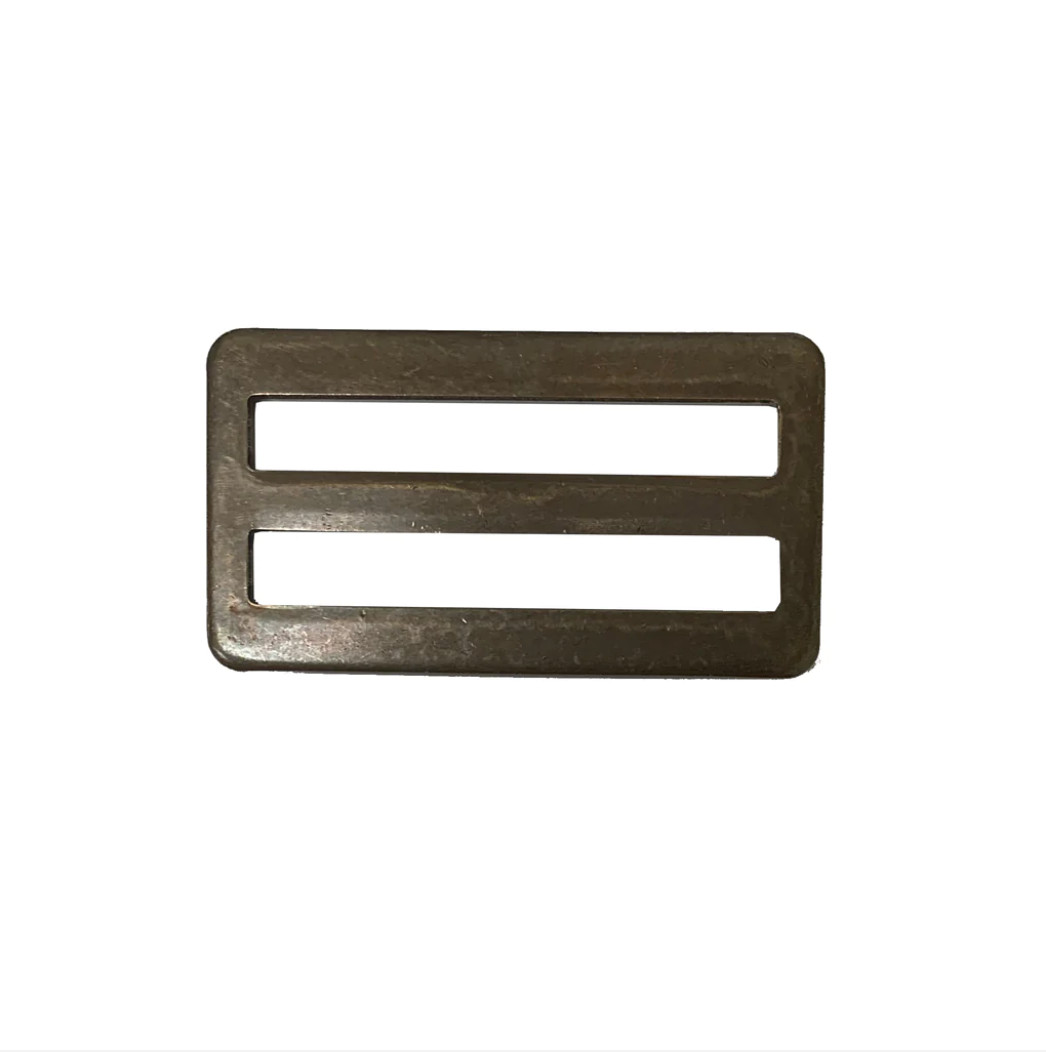 GENUINE U.S. SLOTTED BELT BUCKLE: ANTIQUE FINISH AGSU