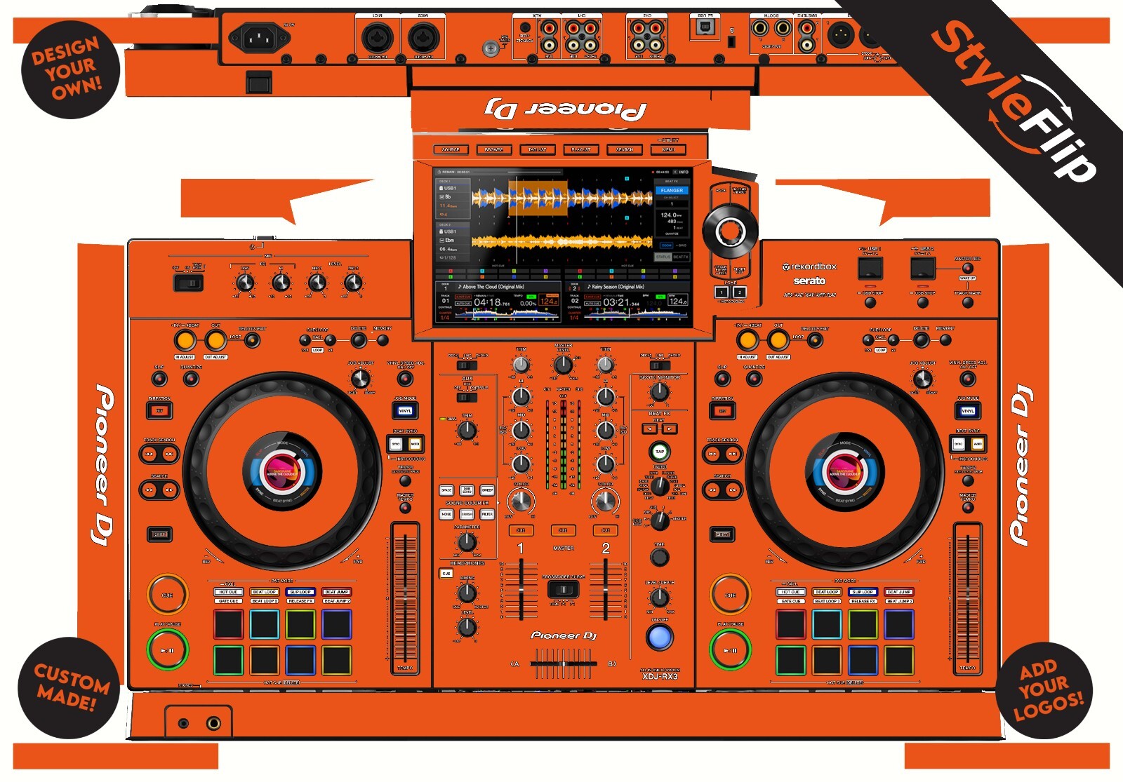 Pioneer XDJ-RX3 Skin | Custom Design | Protective Decal | StyleFlip Skins