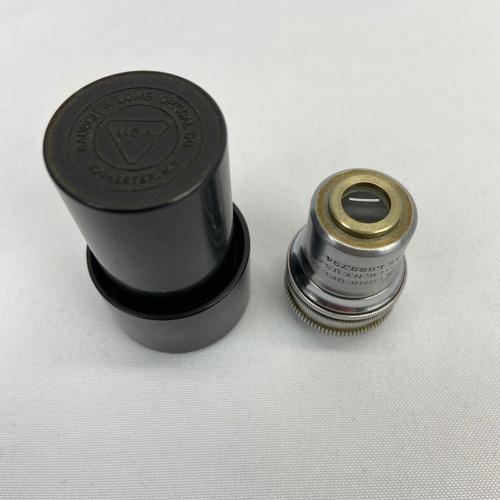 BAUSCH & LOMB 24MM 0.20 NA MICROSCOPE OBJECTIVE