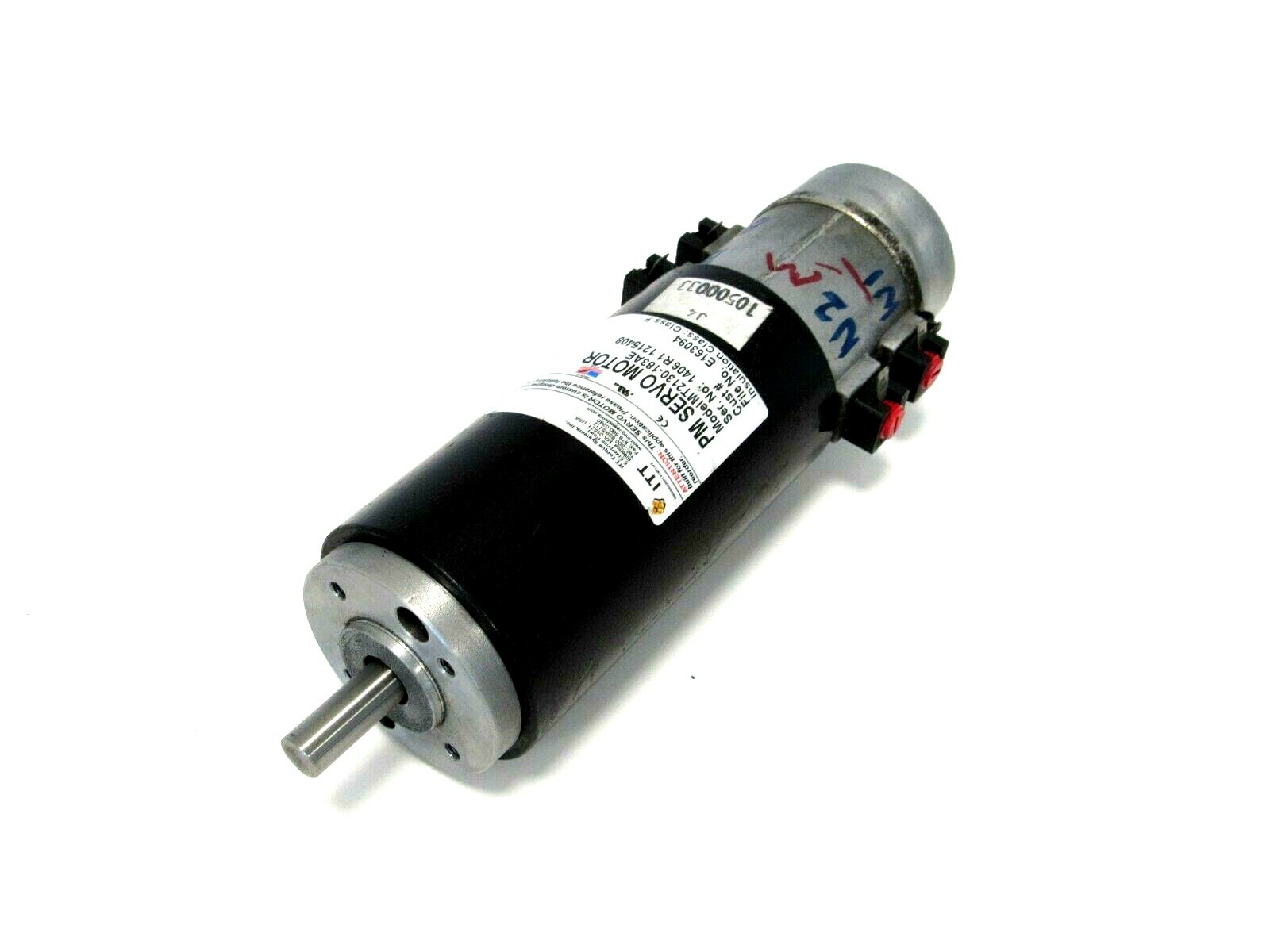 USED ITT MT2130-183AE PM SERVO MOTOR MT2130183AE