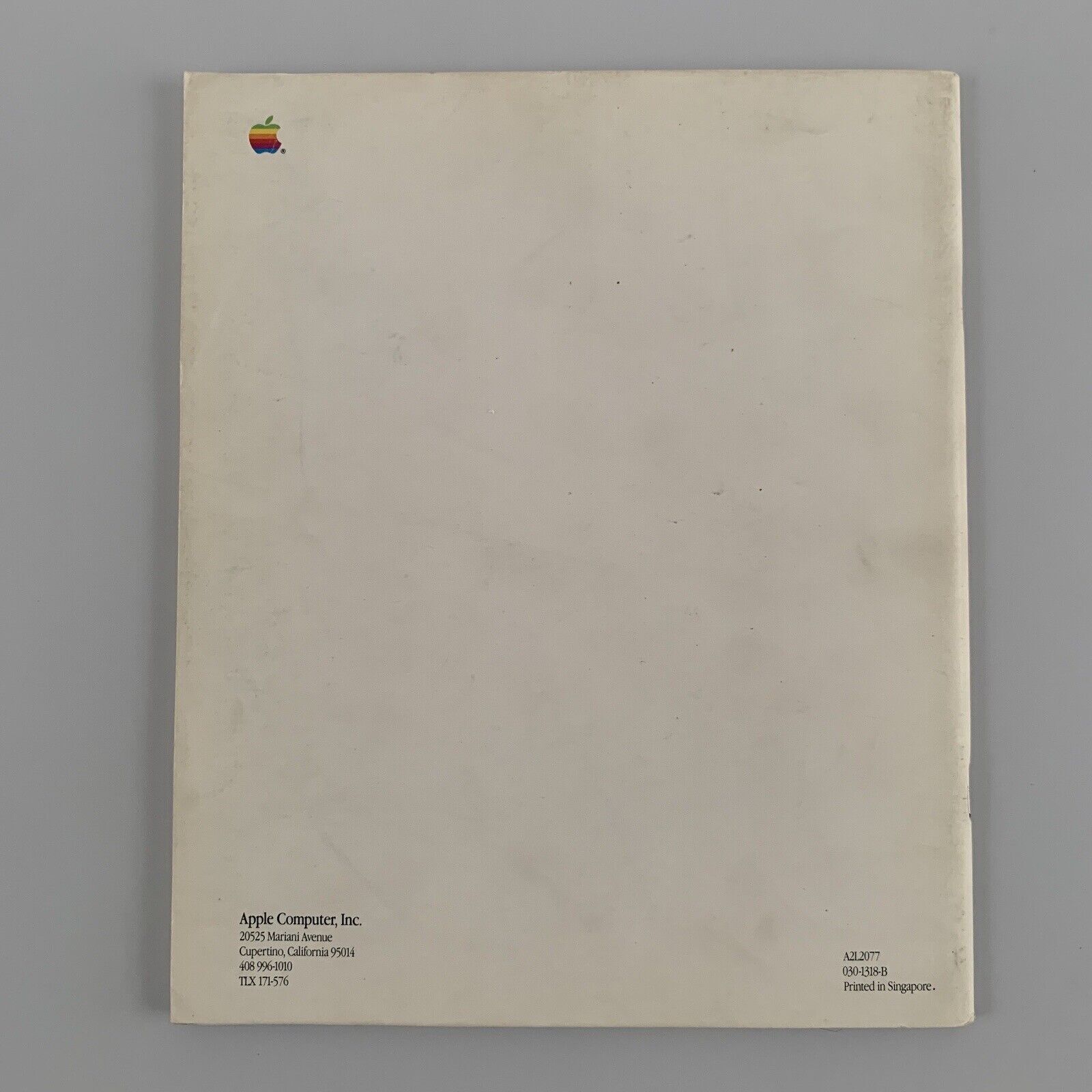 Apple II A touch of AppleSoft BASIC Tutorial Manual VTG 1986 #6