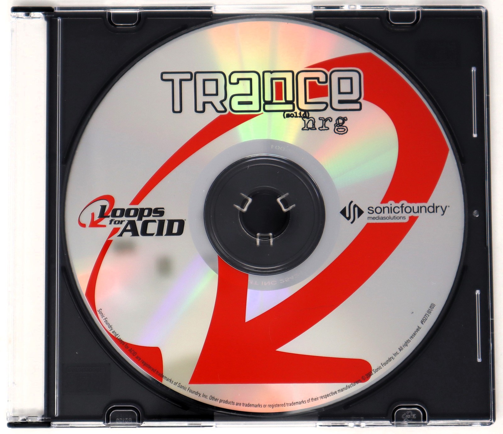Sonic Foundry Trance NRG Loops For Acid Sample Library/Sound Library/Sampling CD