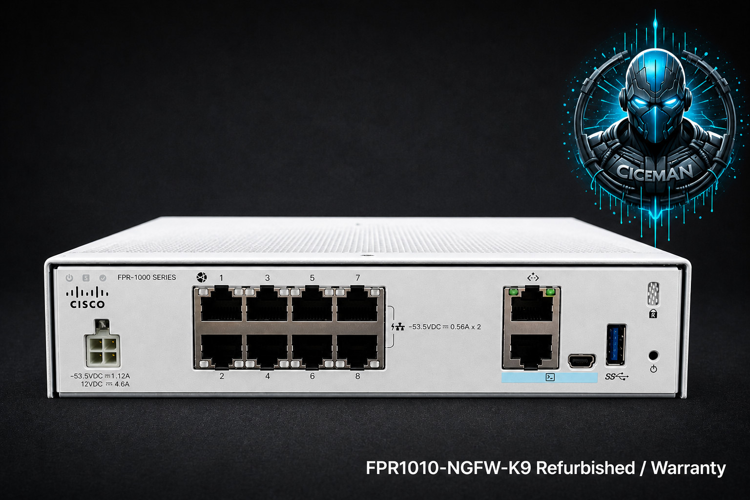Cisco Firepower  FPR1010-NGFW-K9  Network Security Firewall