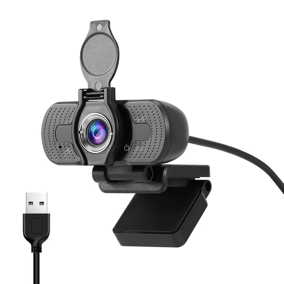 1080P USB 2.0 Webcam for PC Desktop & Laptop Web Camera with Microphone Full HD
