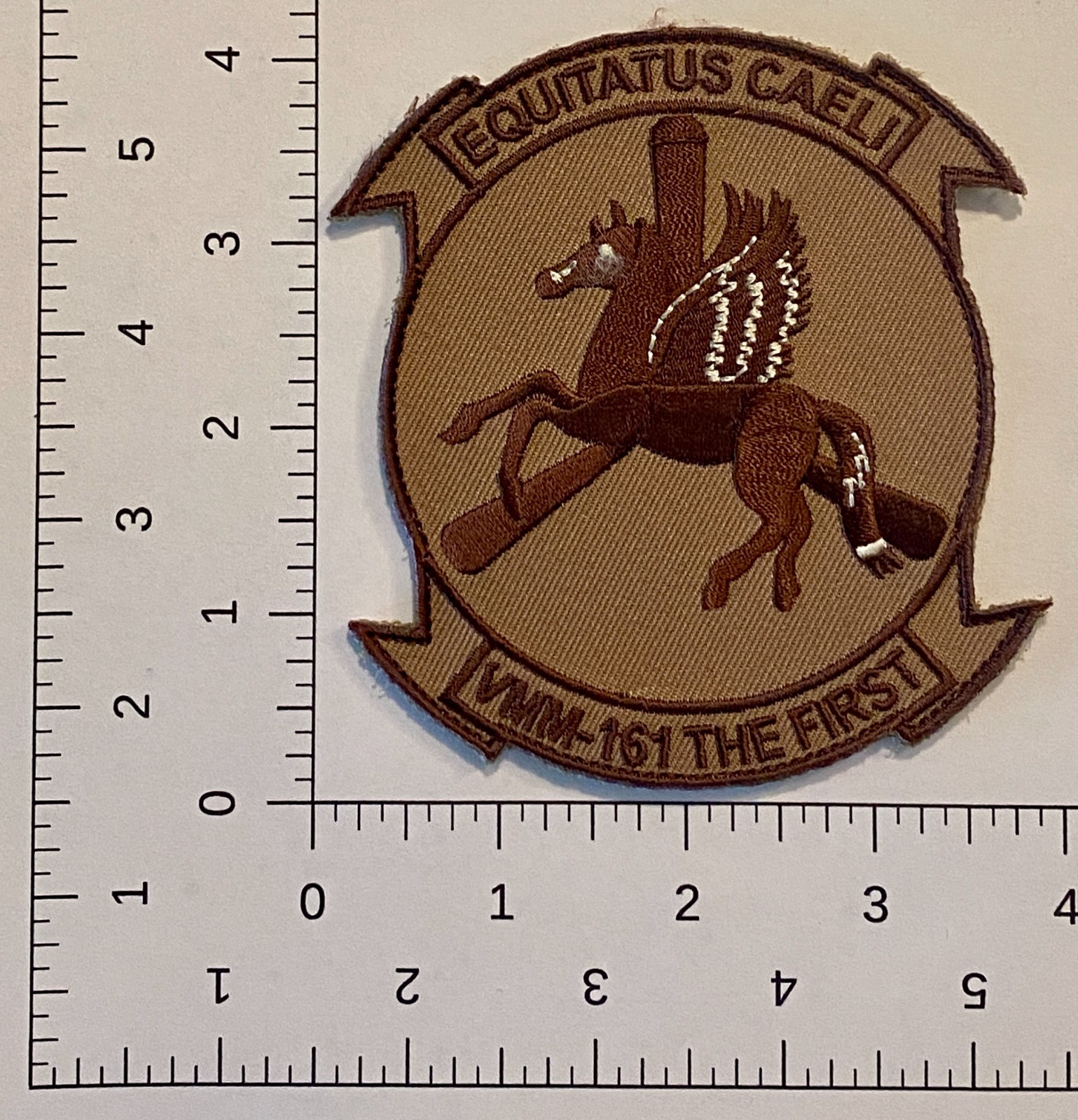 VMM-161 The First Patch Equitatus Caeli Embroidered