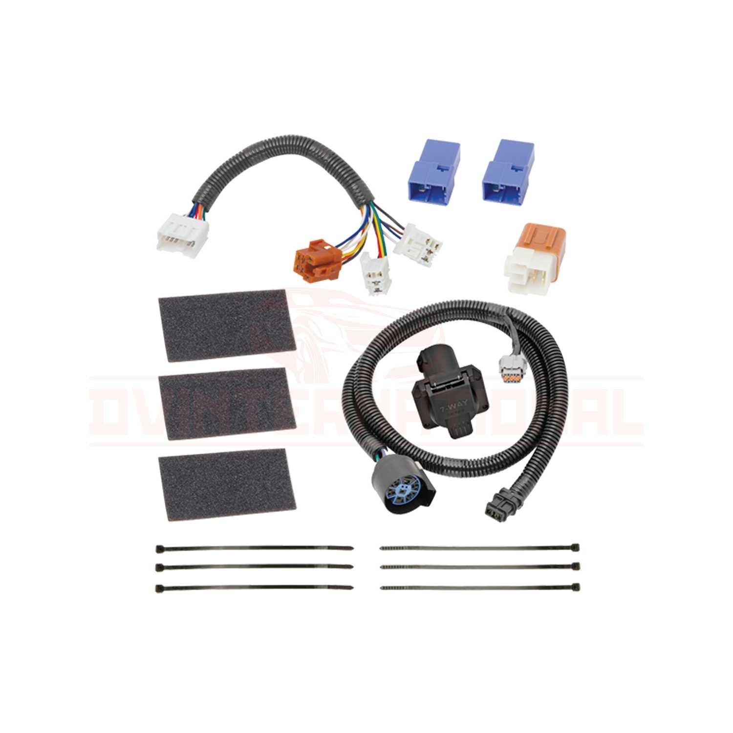 Draw-Tite 118266 Trailer Wiring Harness 7-Way for Nissan Xterra 2005 - 2015