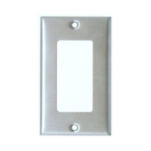 Stainless Steel Decora Wall Plate Cover 1,2,3,4 Gang