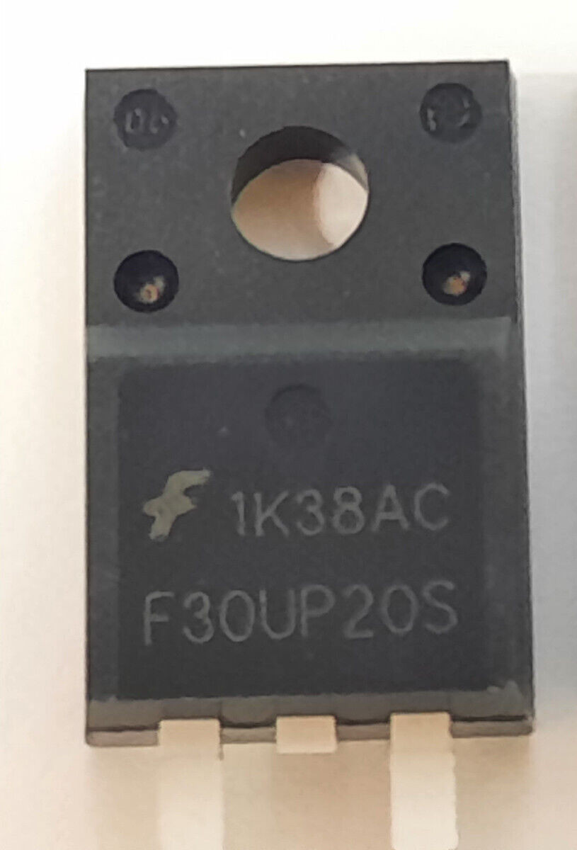 5pce Genuine Fairchild FFPF30UP20 FFPF30UP20STU DIODE 200V 30A Ships Fast USA