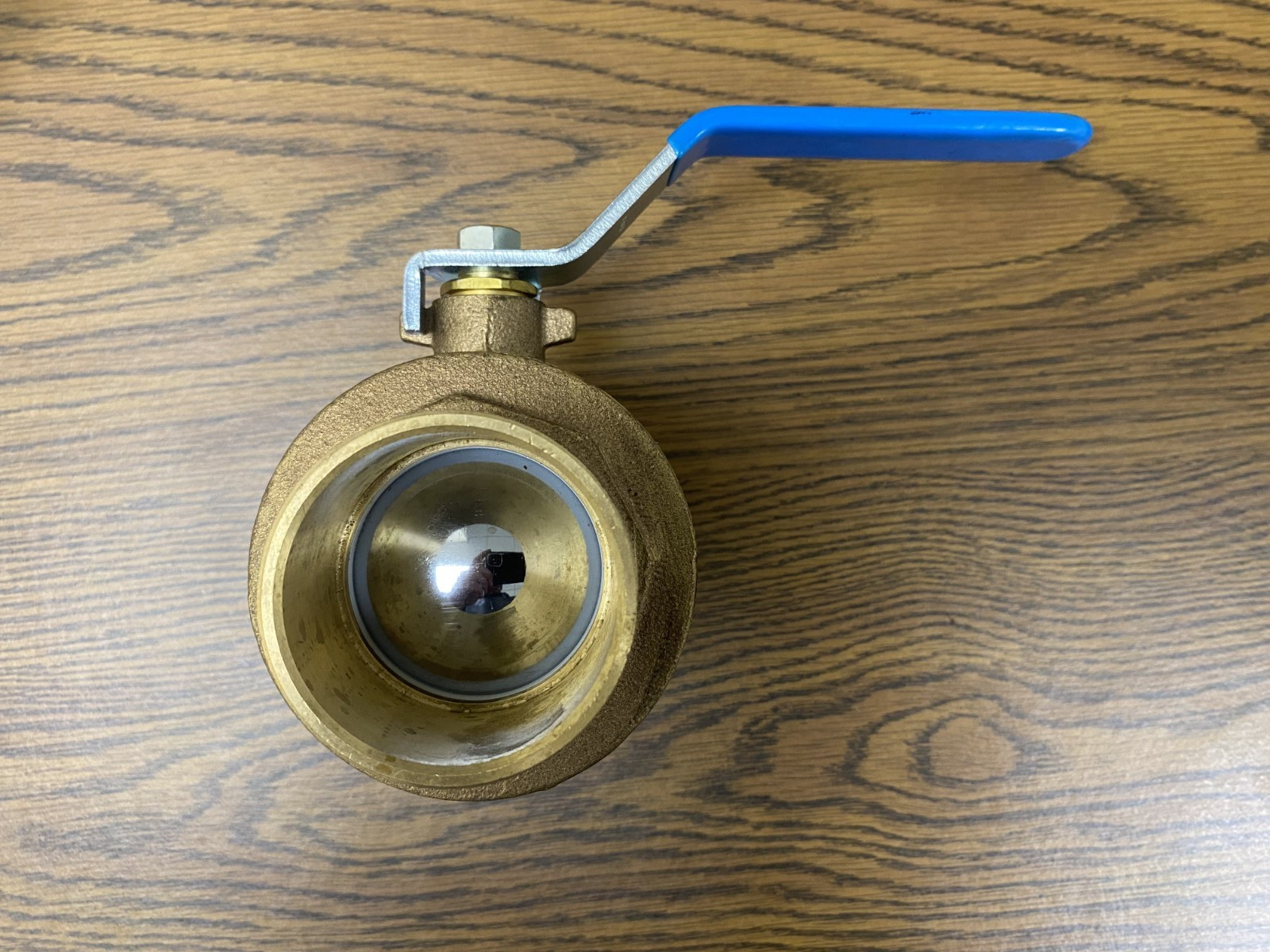 Campbell's Brass Ball Valve BV8CRBLF  Yellow  2" Female Full Port 600WOG NPT