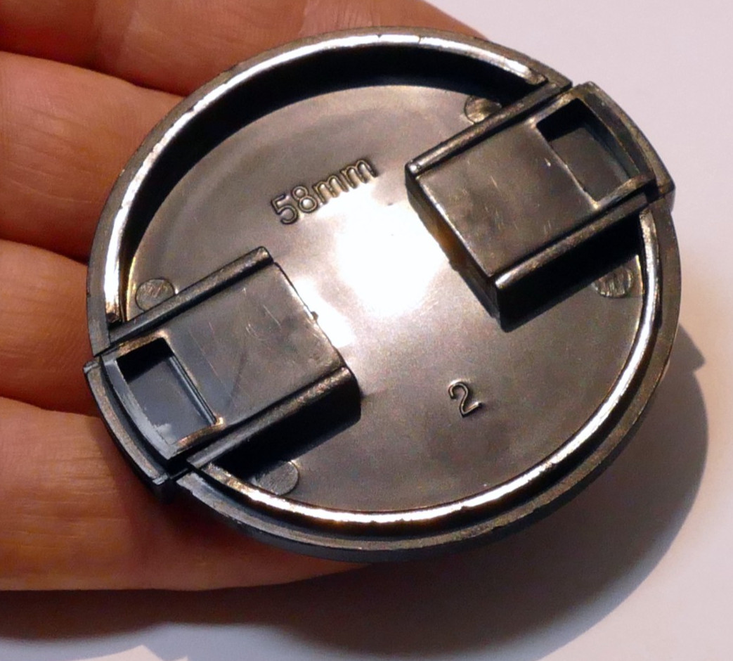 58mm Snap on type Front Lens Cap