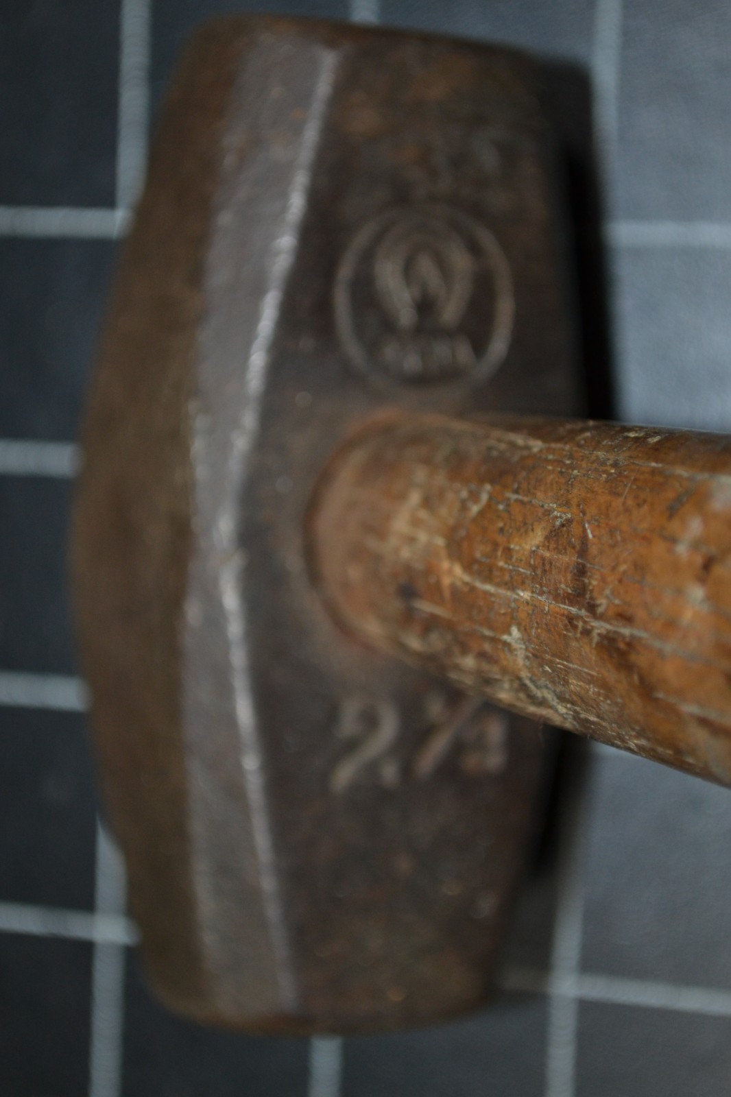 ATHA - 2 1/2# - HAND DRILLING HAMMER - ORIGINAL HANDLE