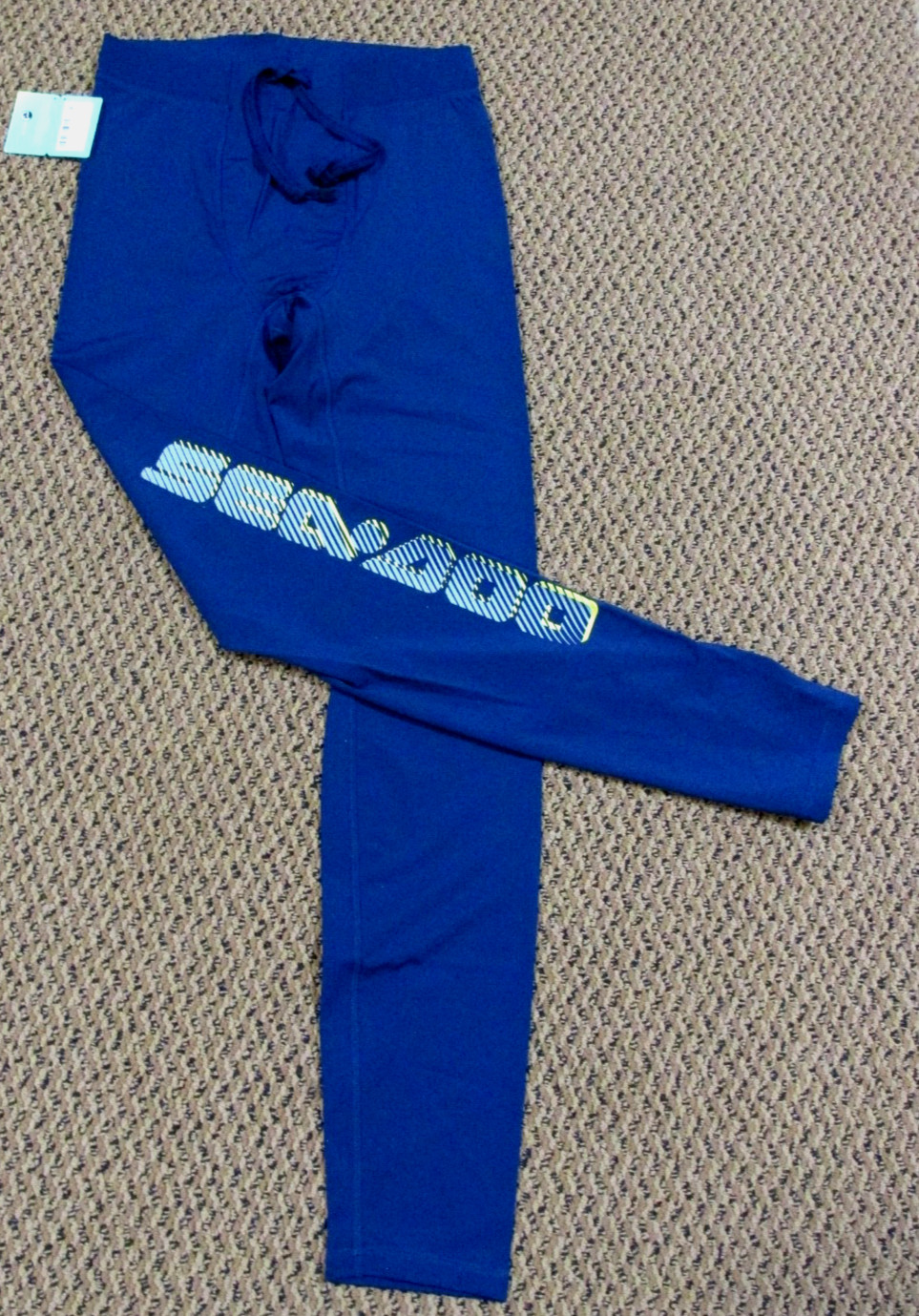 SEA-DOO  Men's New With Tags Leggings  UV Protection sz S NAVY BLUE