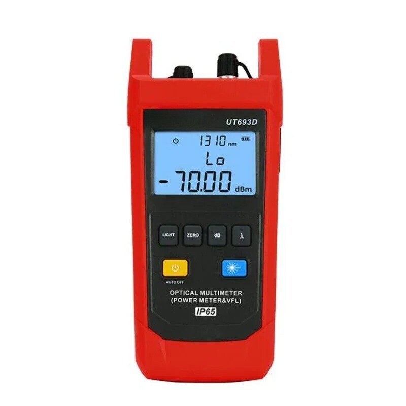 Handheld Optical Power MeterFiber Optic TesterLight Failure TestFiber Optic