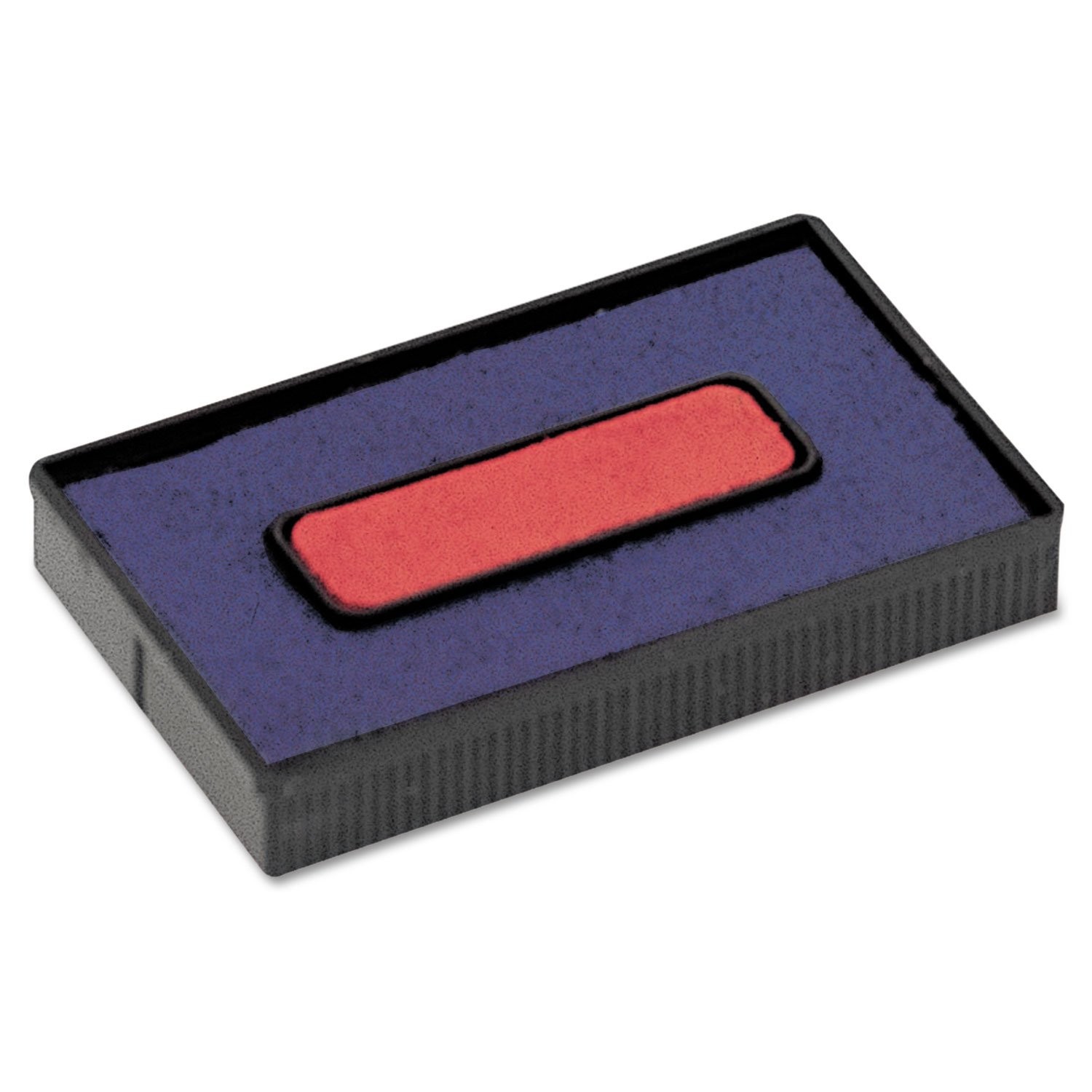 COSCO Felt Replacement Ink Pad for 2000plus Economy Message Dater, Red/Blue