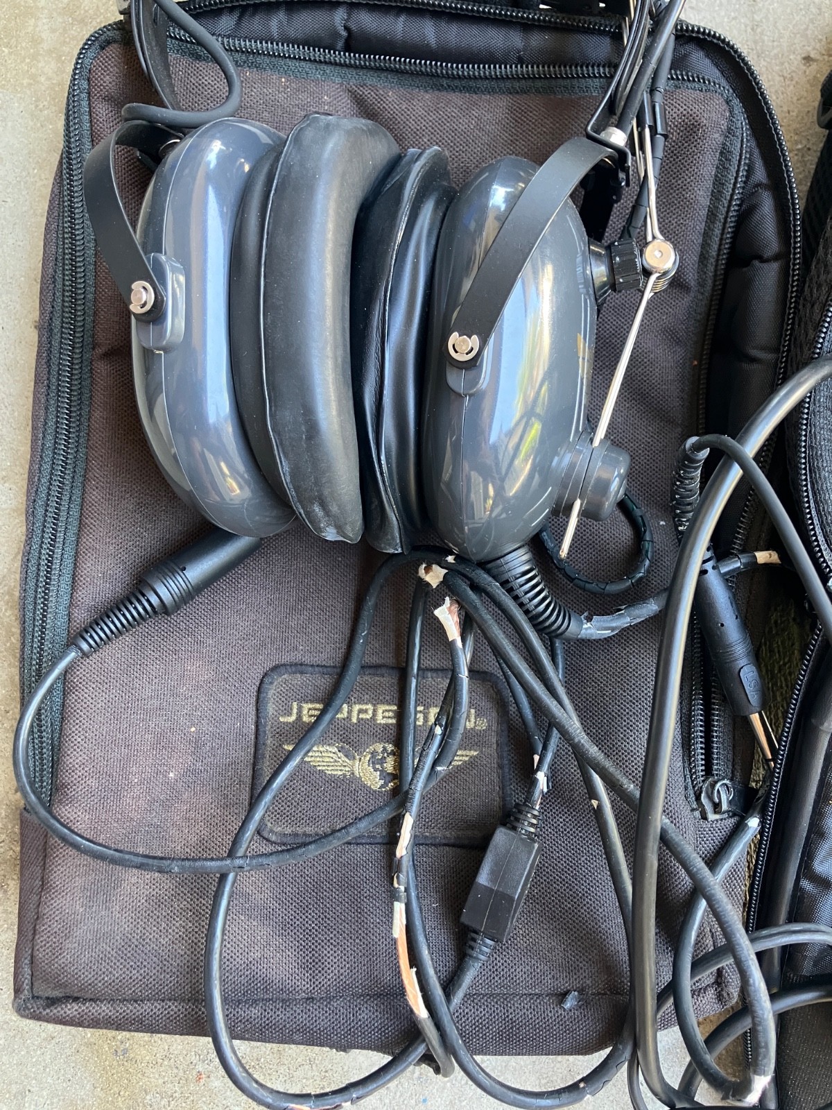 Pilot Radio Headset Airplane