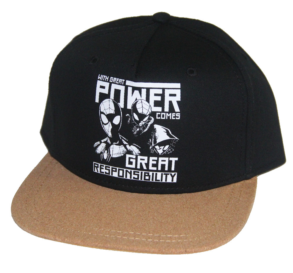 MARVEL x TOTTI Collection Spider-man Kids Youth Snapback HAT CAP