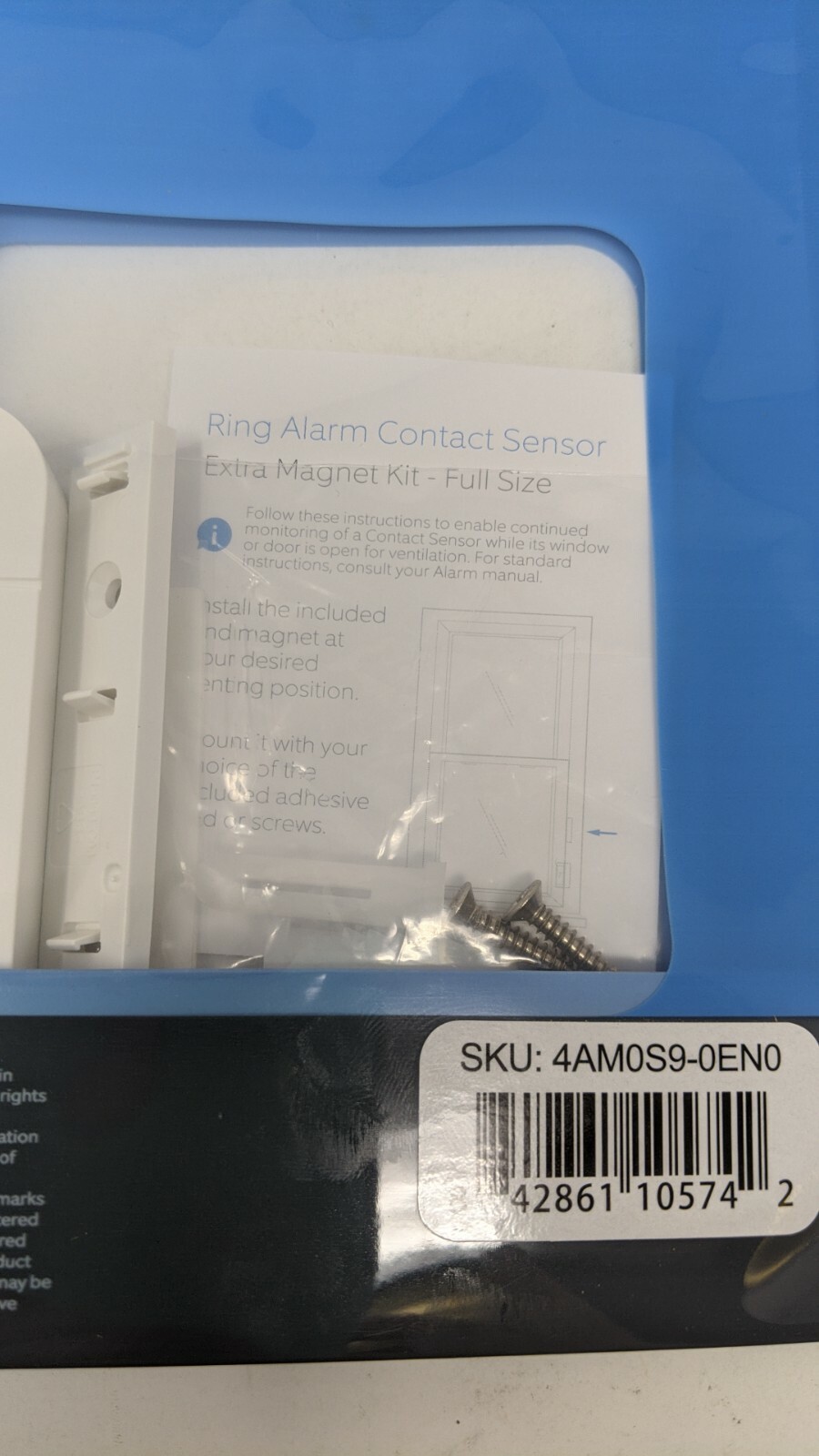 Ring Alarm EXTRA Magnet Kit-ONLY INCLUDES ADDITIONAL MAGNET, NOT CONTACT SENSOR