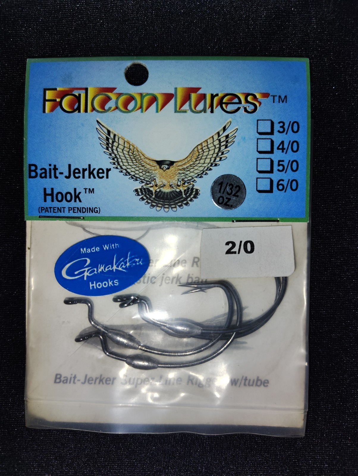 Falcon Lures Bait-Jerker Weighted Gamakatsu EWG Hook