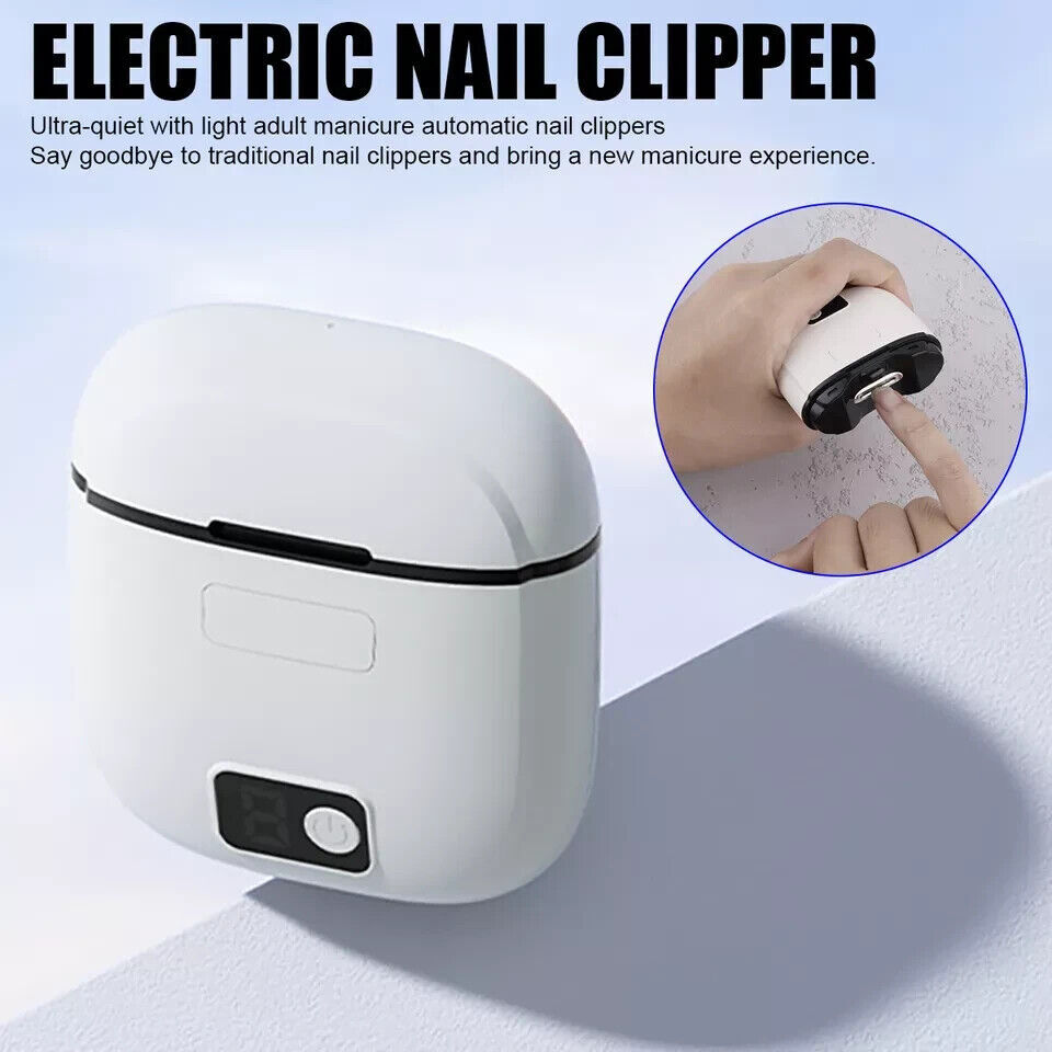 Electric Automatic Nail Clippers Toe Thick Nails Professional Cutter