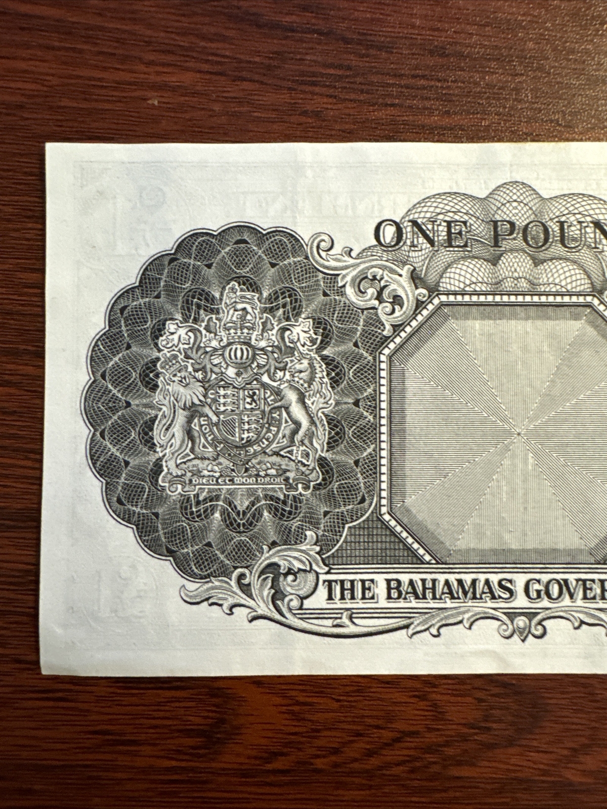 1953 Bahamas One Pound Note
