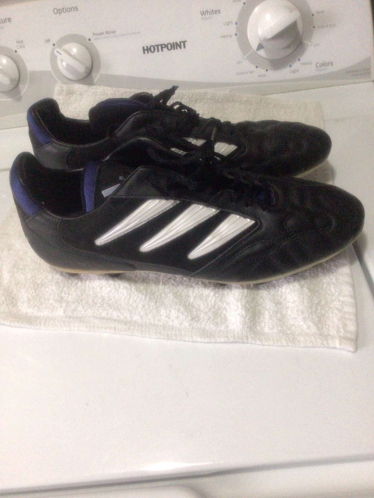 Adidas Goletto FG Vintage Soccer Cleats Men’s Size 12.5 Black,Purple