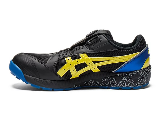 ASICS WINJOB CP229 BOA RR 3 1273A161 001 Black Yellow Safety Shoes
