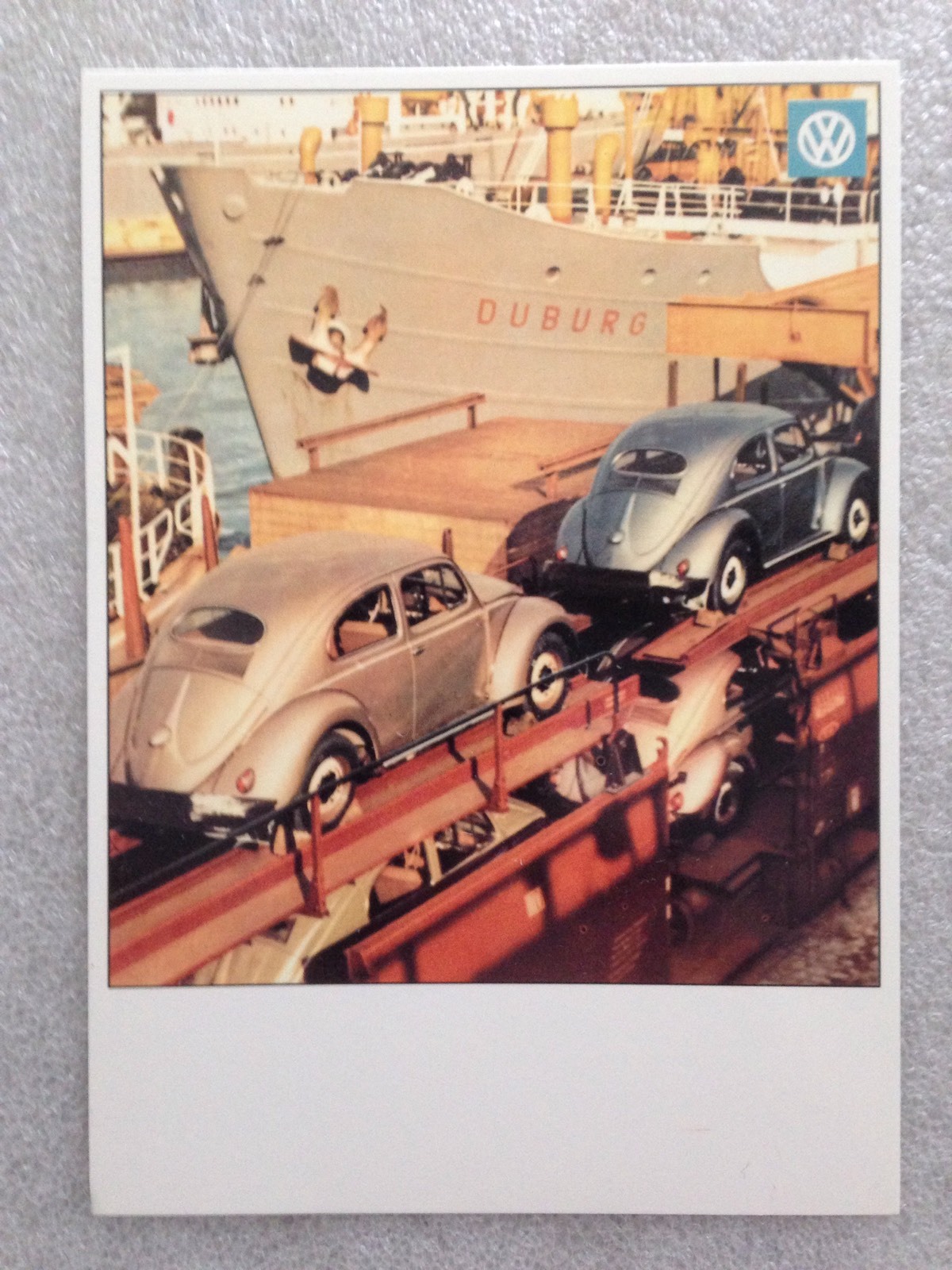 Volkswagen - Off To New York Post Card 1st On eBay Car Postcard. Own It!