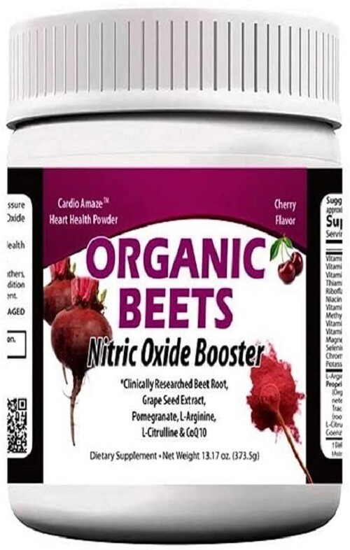 Organic Beet Root Powder Nitric Oxide Booster + F/S