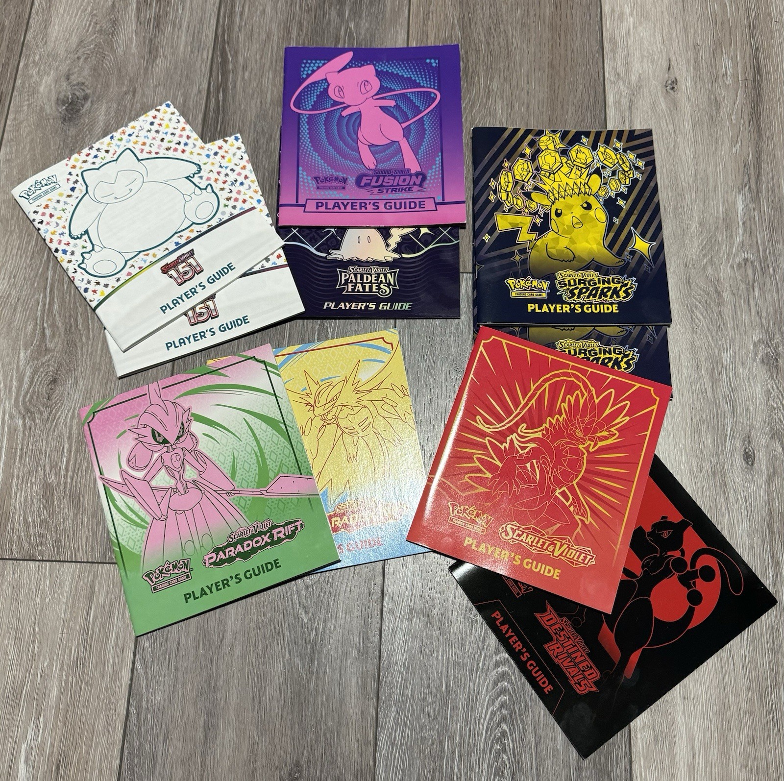 Pokemon TCG Player's Guide Books from ETBs - Pick Your Own