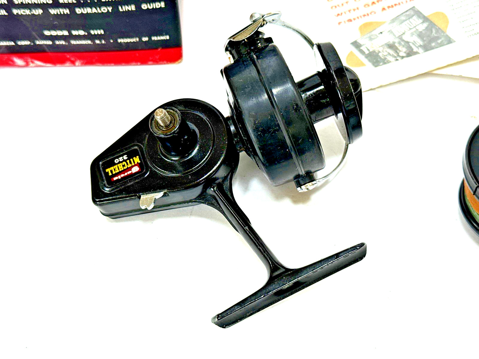 Vintage Garcia Mitchell 320 Spinning Reel EXCELLENT CONDITION