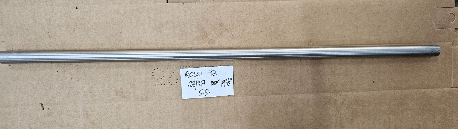Rossi 92 38/357 magazine tube. SS 19 1/4'OAL Factory