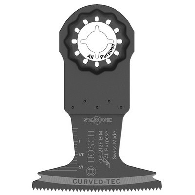 Bosch Genuine 2-1/2" Starlock Multi Tool Bi-Metal Plunge Cut Blade - 2608664839