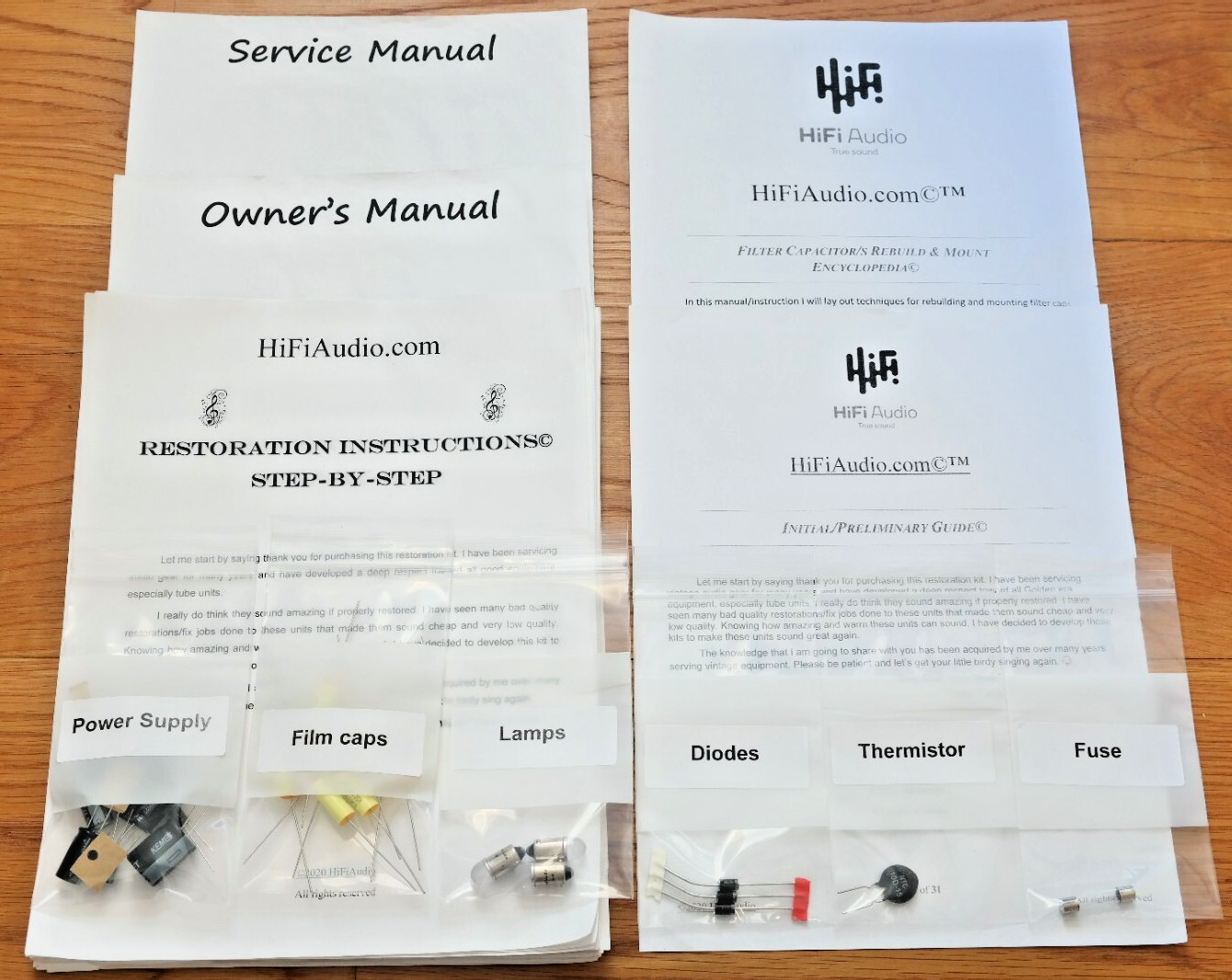 R.L. Drake 2C radio Restoration upgrade kit repair recap capacitor rebuild