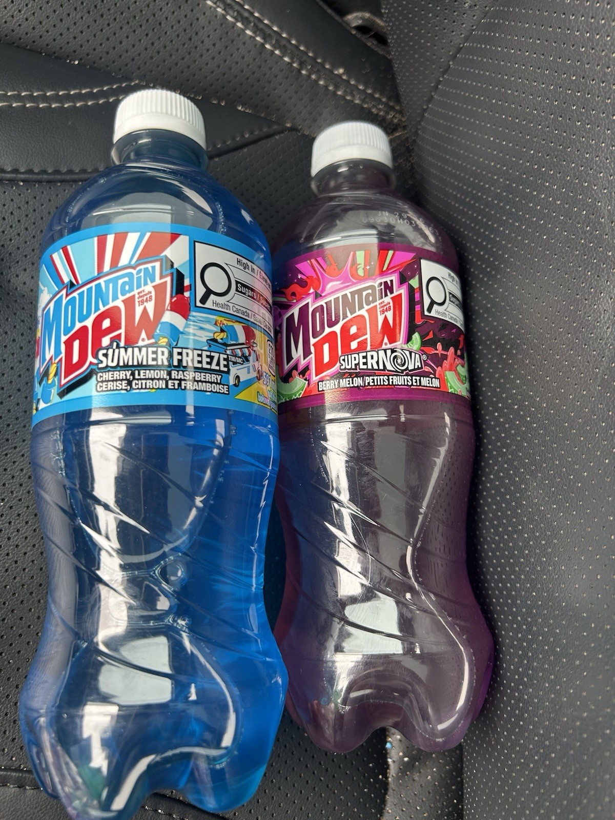 Mountain Dew Supernova & Summer Freeze Soft Drink 20 fl oz Bottle 24 pack
