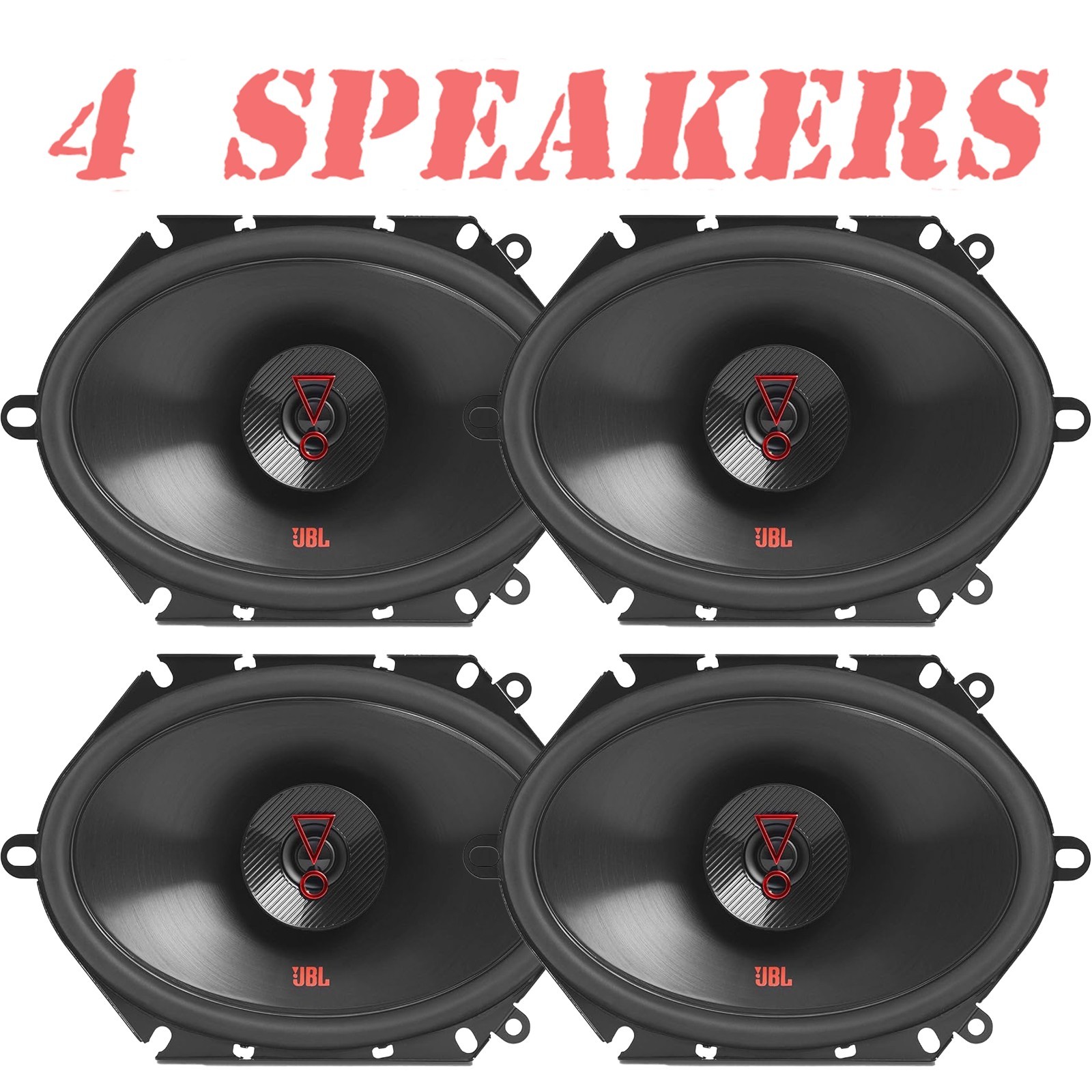JBLStage3 8627 Front & Rear Car Speakers for 1997-2014 Ford F-150, F-250 Pickup