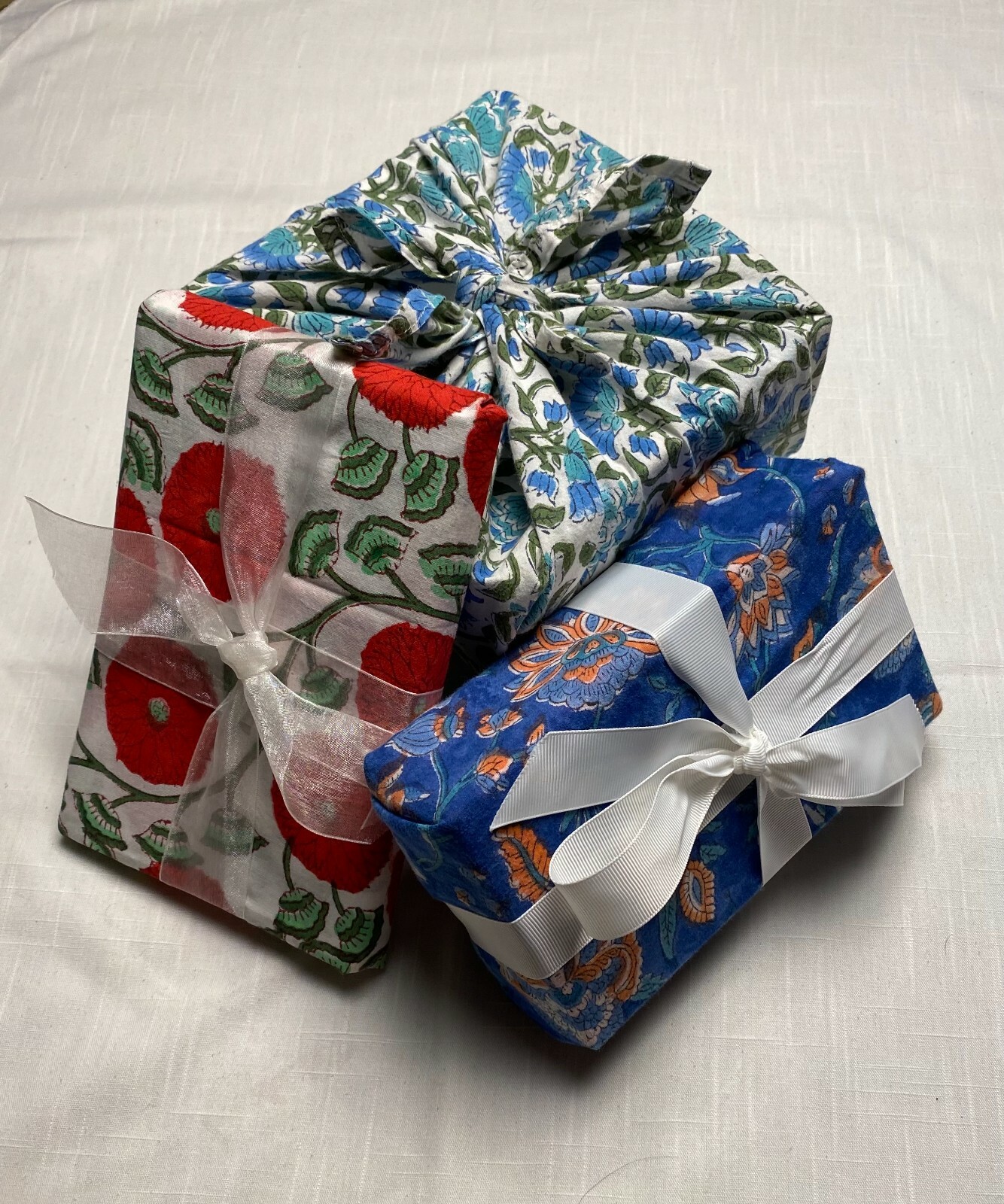 BOHO Bandanna/Scarf 100%cotton Gorgeous Block Print Patterns 20"x20"