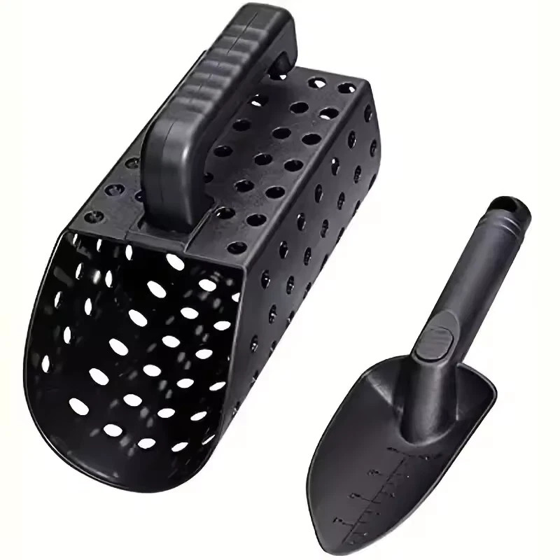 Metal Detector Sand Scoop & Shovel Set Gold Treasure Digging Tool Accessories