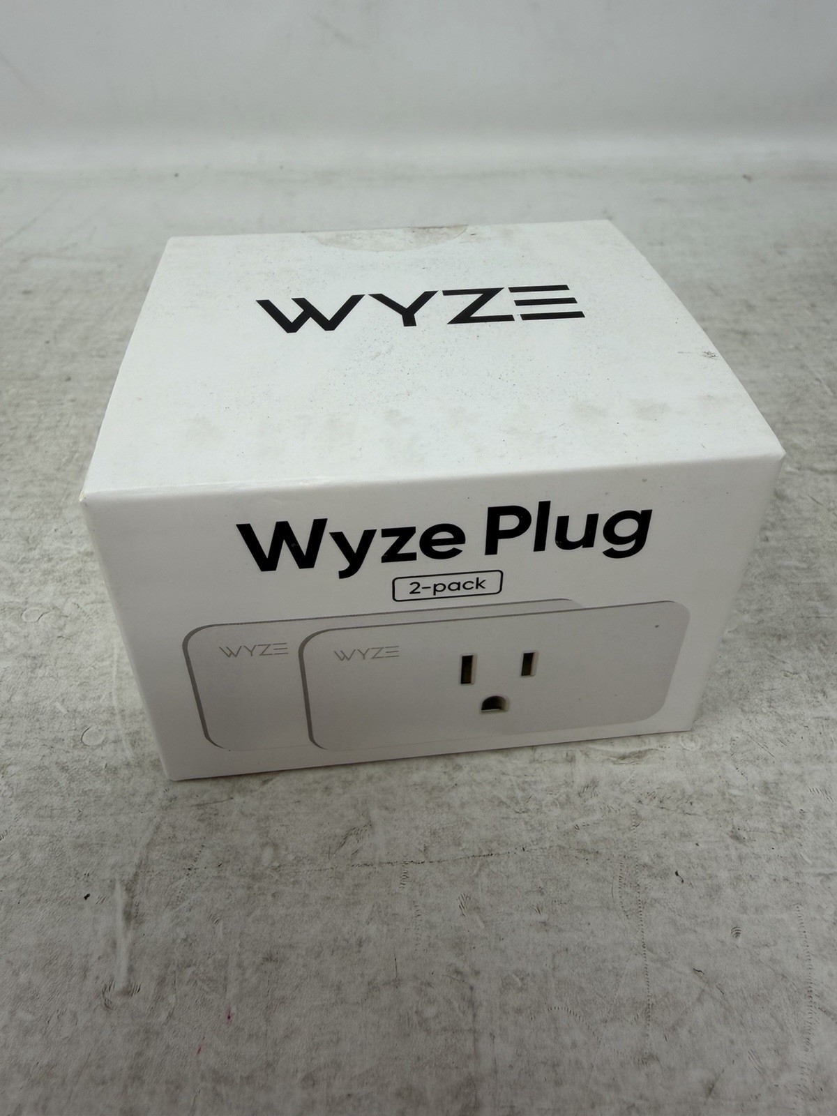 2-Pack WYZE Smart Plug - Works with Alexa & Google - WLPP1CFH