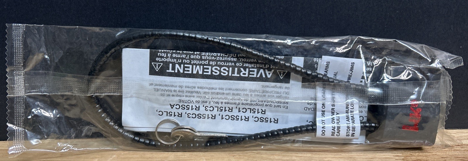 Factory OEM Heckler & Koch H&K Cable Firearm Lock  W/ Keys Brand New