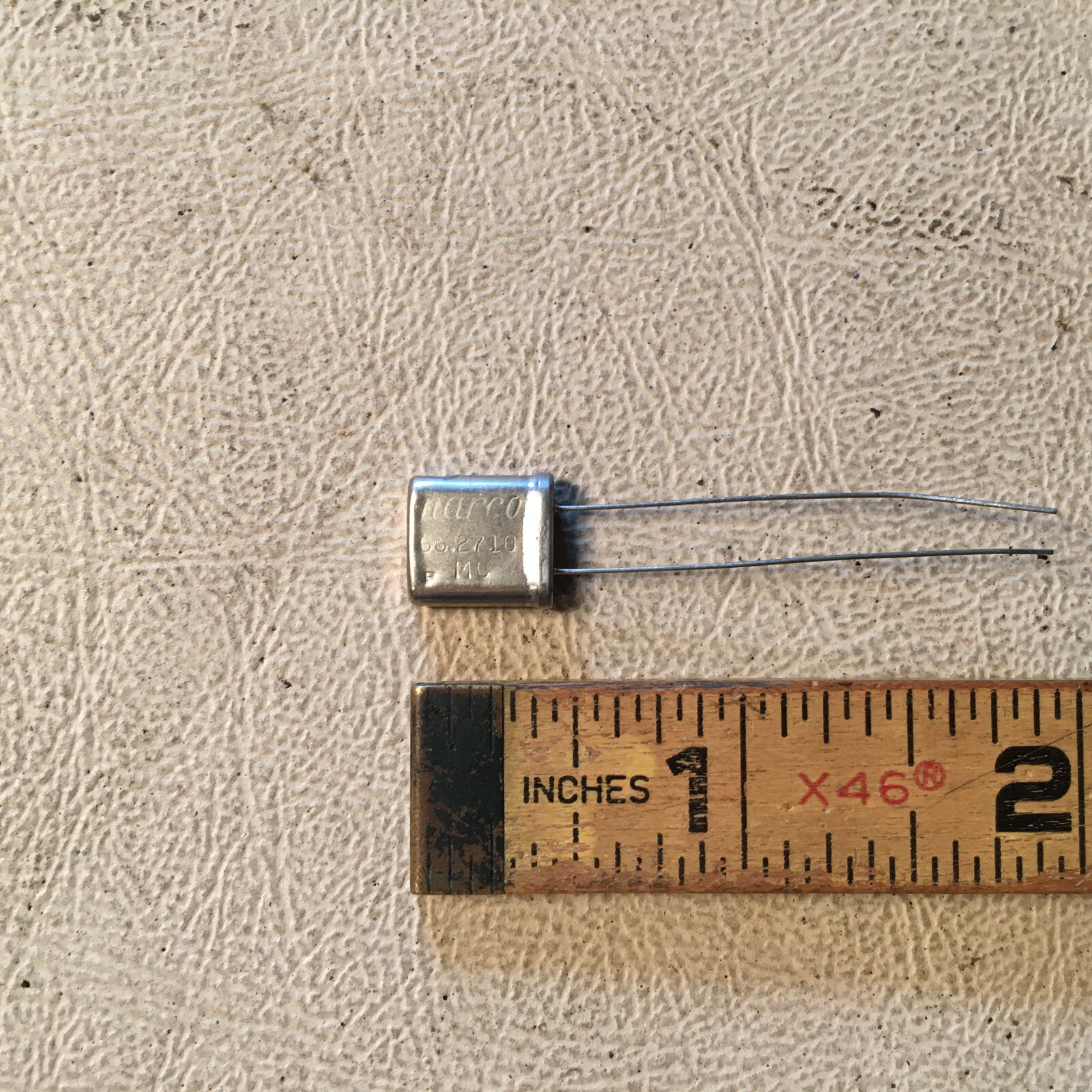 Quartz Crystal 66.2710 Mhz, NOS