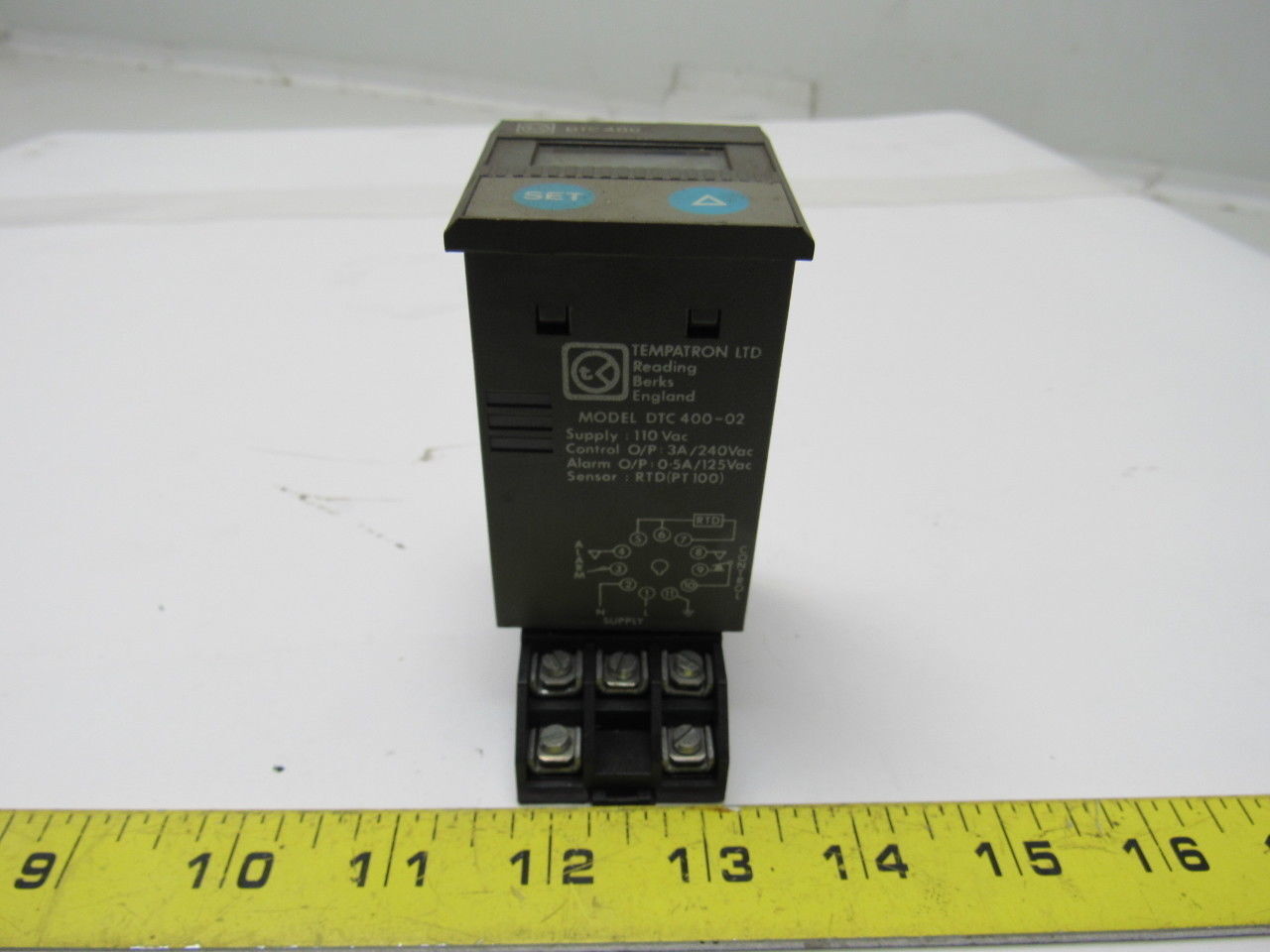 Tempatron DTC 400-02 110 VAC Programmable Temperature Control