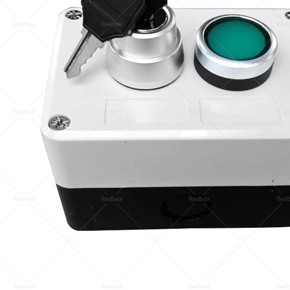 Weatherproof Push Button Switch with Key Suitable for Gate Opener