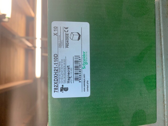 782XDXH21-110D  MAGNECRAFT/SCHNEIDER 1 PIECE