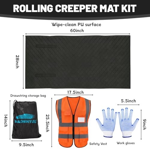 60"x28" Magic Rolling Creeper Mat—Long Clearance—High Clearance