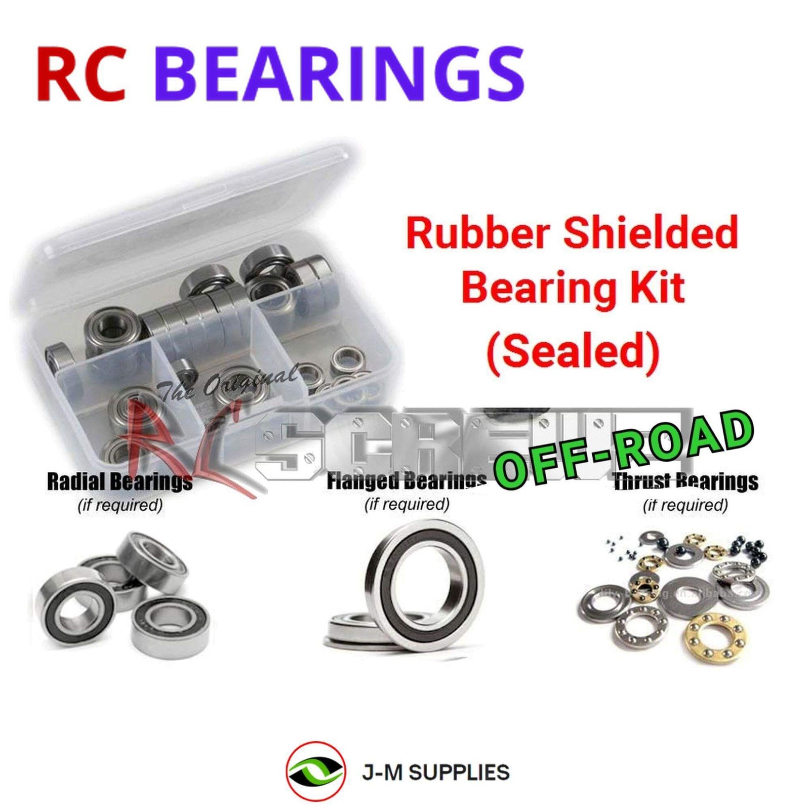 RCScrewZ Rubber Shielded Bearings tam283r for Tamiya XM-01 Pro 4WD (58738) | SET