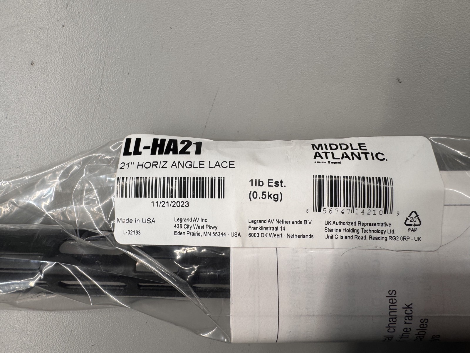 MIddle Atlantic LL-HA21