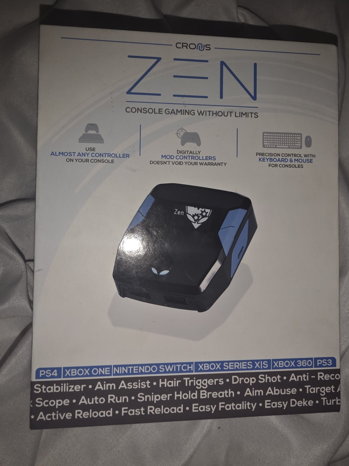 Crons Zen Consule Gaming Contoller, New, Open Box